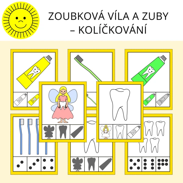 ZOUBKOVÁ VÍLA A ZUBY – KOLÍČKOVÁNÍ 1
