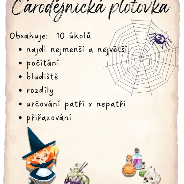 Čarodějnická plotovka 1