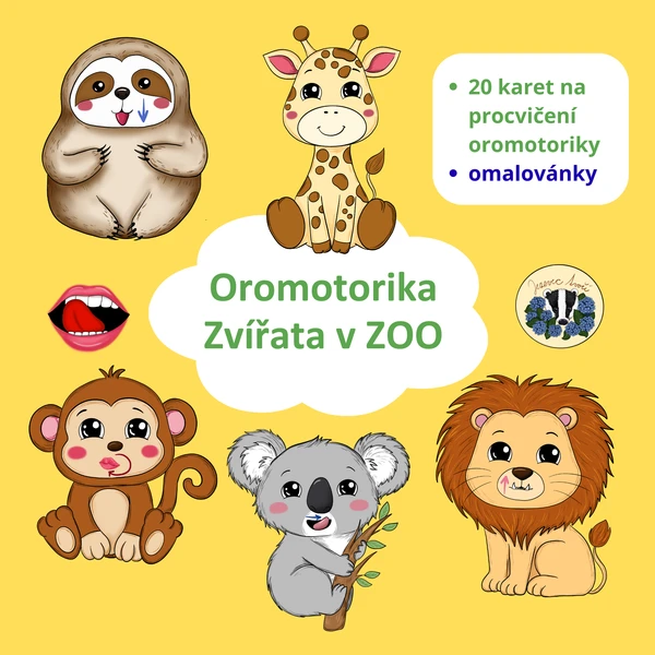 Oromotorika - zvířata z ZOO  1