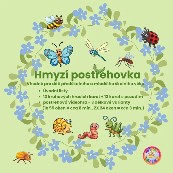 Hmyzí postřehovka 1