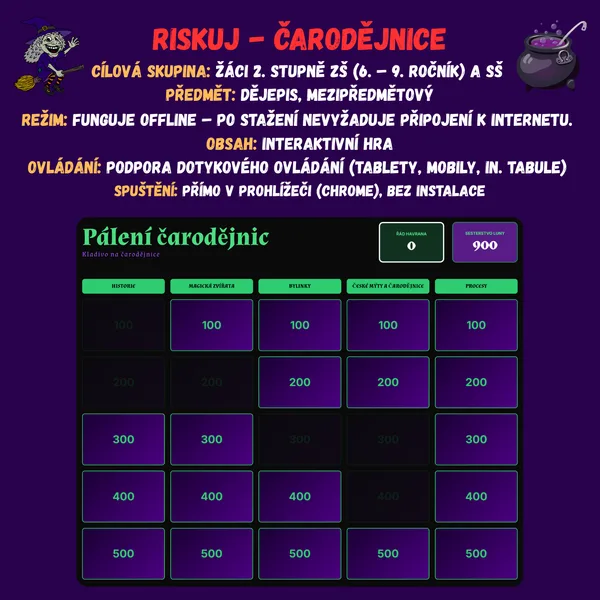 Riskuj - Čarodějnice 1