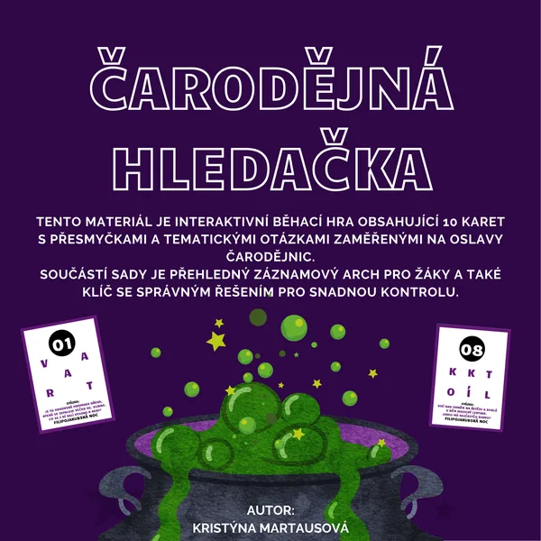 FILIPOJAKUBSKÁ HLEDAČKA - Zvládnou děti vyluštit čarodějnické šifry? 🧹 1
