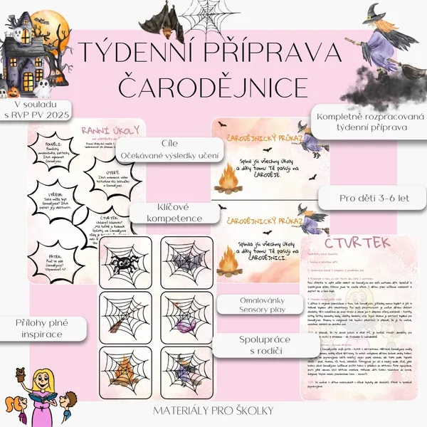 Týdenní příprava - Čarodějnice 1