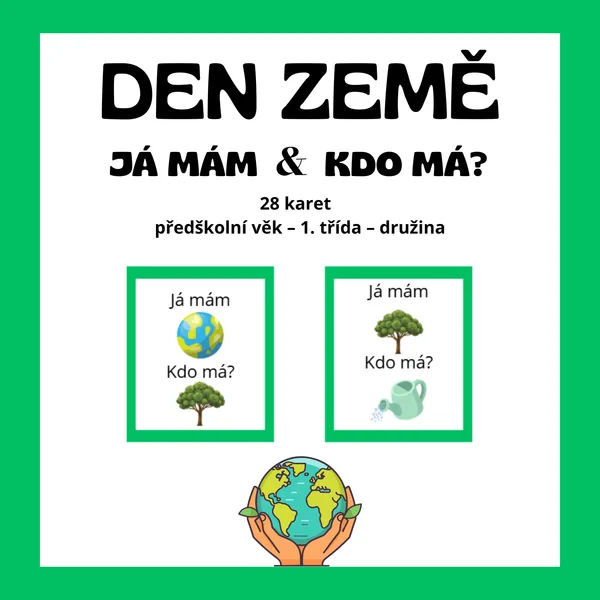 DEN ZEMĚ - JÁ MÁM, KDO MÁ 1