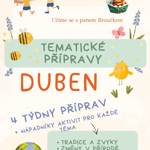 TEMATICKÉ PŘÍPRAVY – DUBEN 1