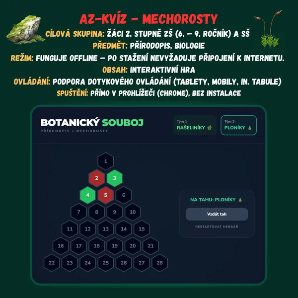 AZ-Kvíz - Mechorosty 1
