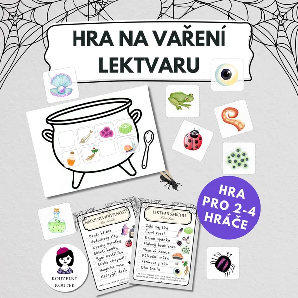 Hra na vaření lektvaru | Pálení čarodějnic | Dušičky | Halloween 1