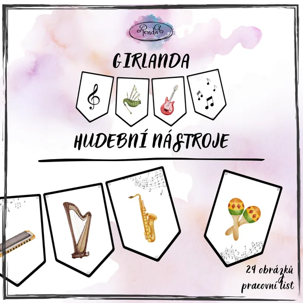 Girlanda - Hudební nástroje 1