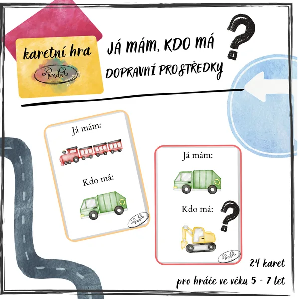 Já mám, kdo má - dopravní prostředky 1