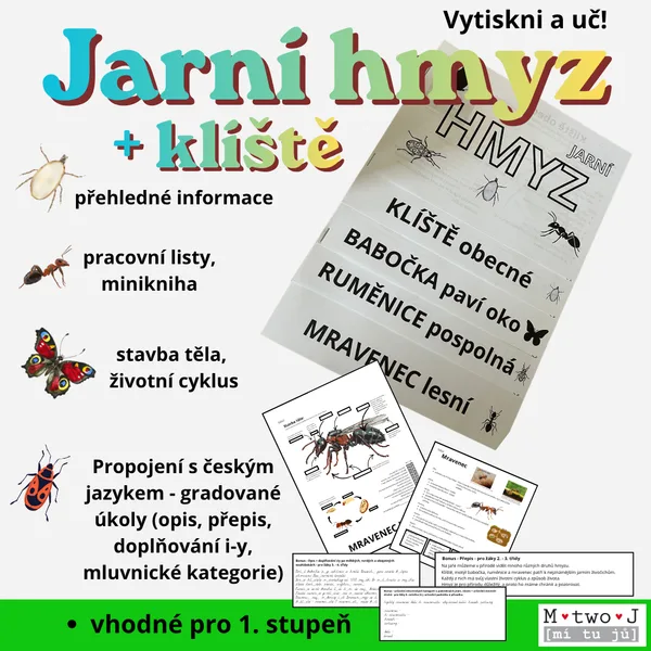 Jarní hmyz + klíště  1