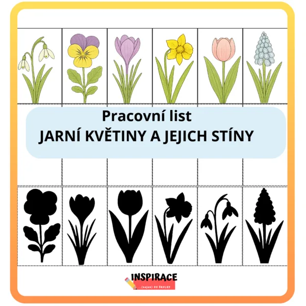 Jarní květiny a jejich stíny (zdarma) 1