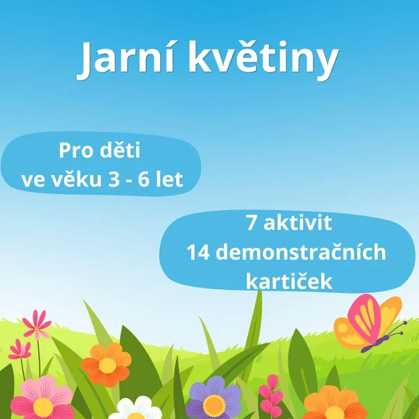 Jarní květiny - soubor aktivit 1