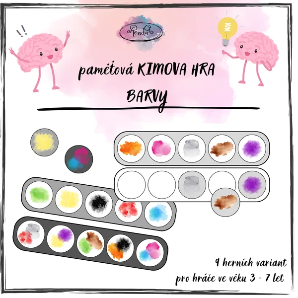 Kimova hra - Barvy 1