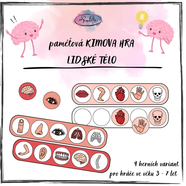 Kimova hra - Lidské tělo 1