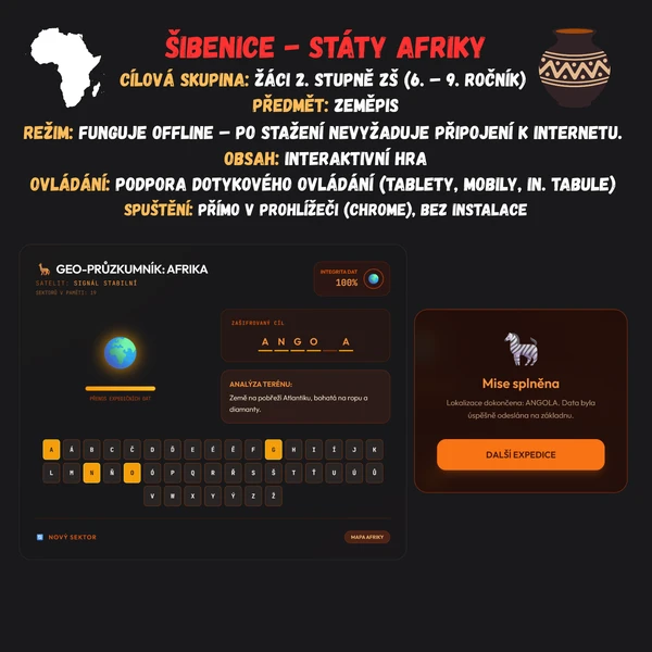 Šibenice - Státy Afriky 1