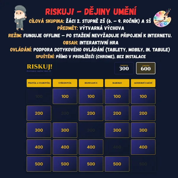 Riskuj! - Dějiny umění 1