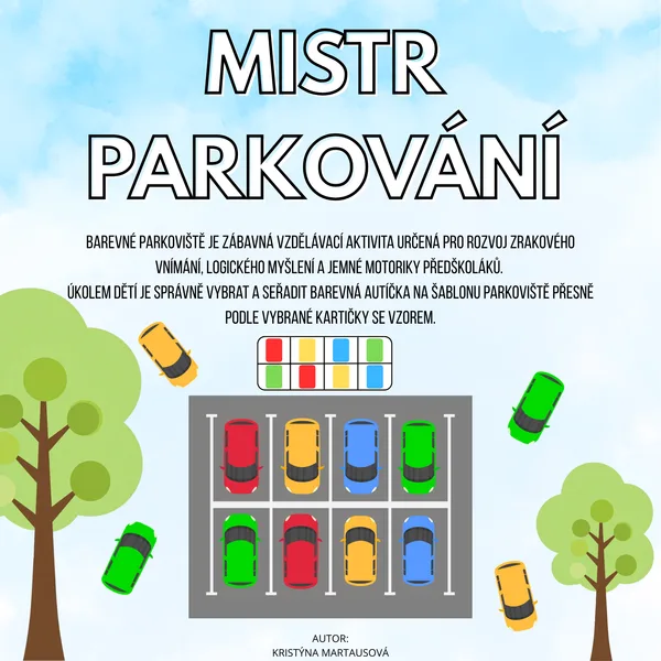 Barevné parkoviště - Logická hra pro malé řidiče 🚗 1