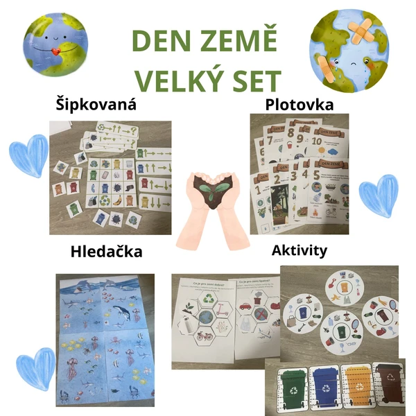 Den Země set materiálů 🌏💙 1