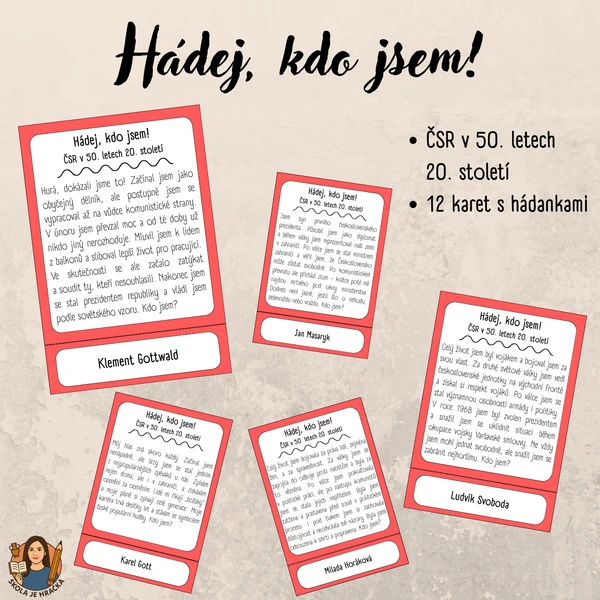 Hádej, kdo jsem! Československo v 50. letech 20. století 1