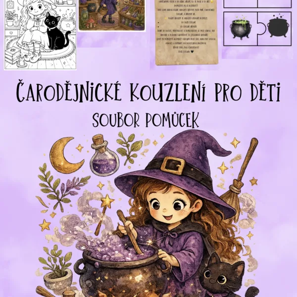 🧙‍♀️✨ ČARODĚJNICKÉ KOUZLENÍ PRO DĚTI ✨🧙‍♀️ 1
