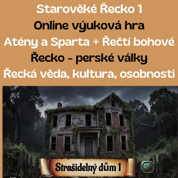 Starověké Řecko 1 - interaktivní úniková hra 1