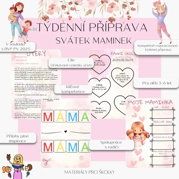 Týdenní příprava - Svátek maminek 1