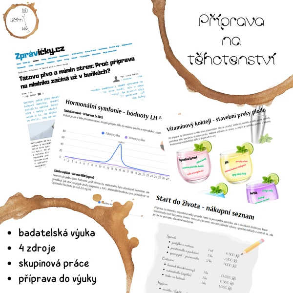 Příprava na těhotenství - biologie, epigenetika, finance (badatelská výuka) 1