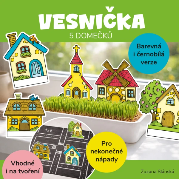 Vesnička - 5 domečků 1