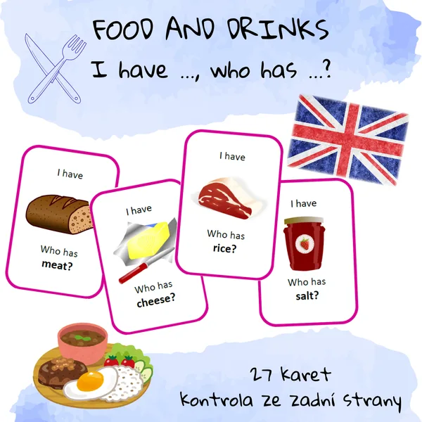 Food and drinks - I have …, who has … 1
