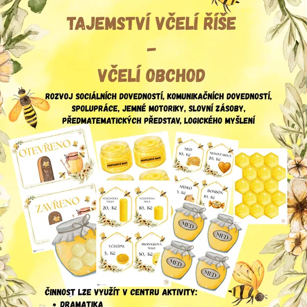 Tajemství včelí říše - obchod 1