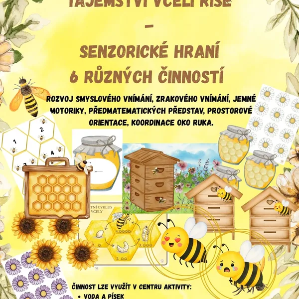 Tajemství včelí říše - senzorické hraní  1