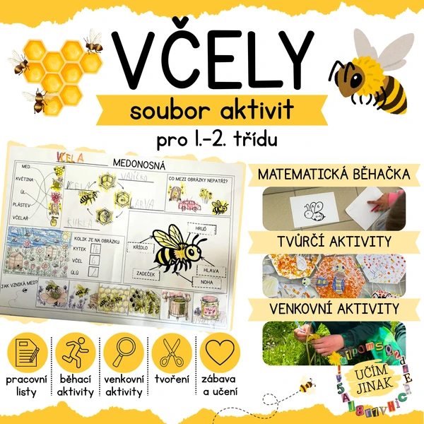 VČELY – soubor aktivit pro 1.–2. třídu 1