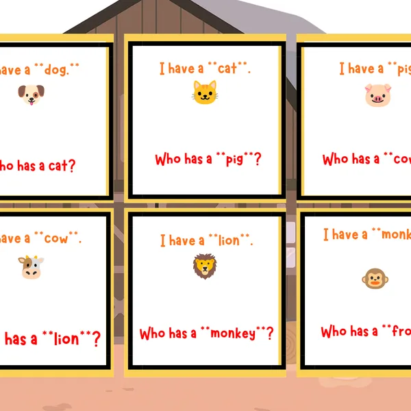 I have, who has? – Zvířata (Animals) 1
