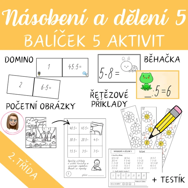 NÁSOBENÍ A DĚLENÍ 5 - BALÍČEK AKTIVIT 1