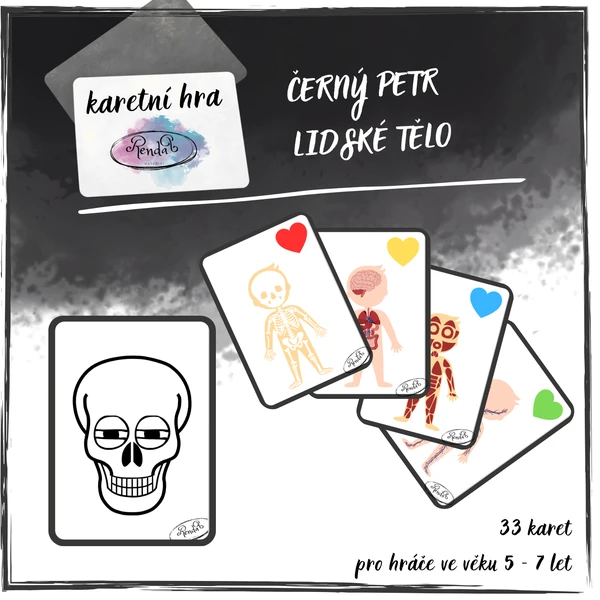Černý Petr - Lidské tělo 1