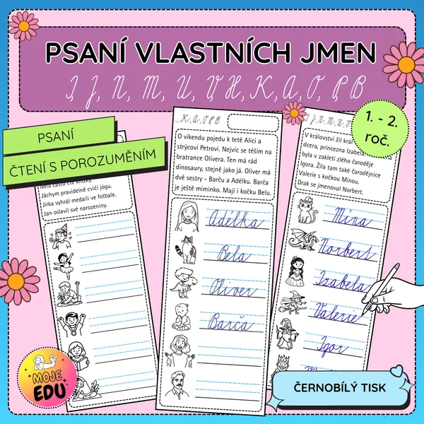 Psaní vlastních jmen 1