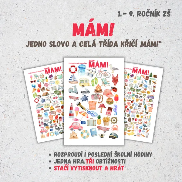 MÁM! - PRÁZDNINOVÁ HLEDAČKA 1