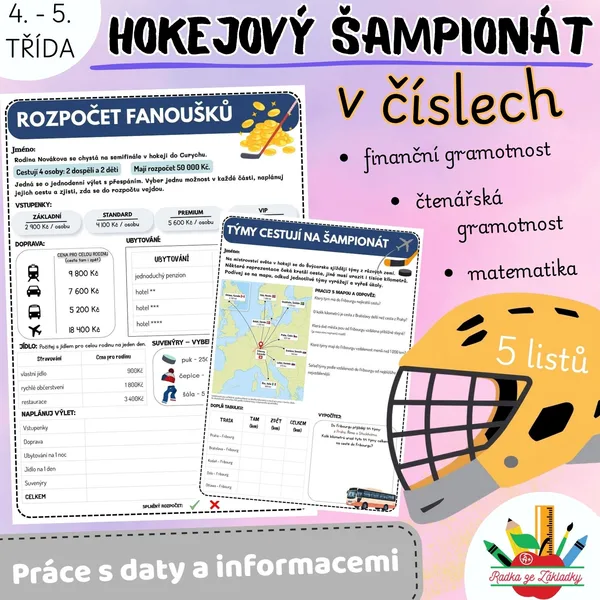 Hokejový šampionát v číslech 1