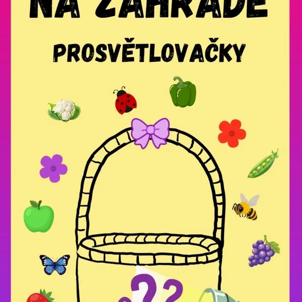 Na zahradě - prosvětlovačka  1