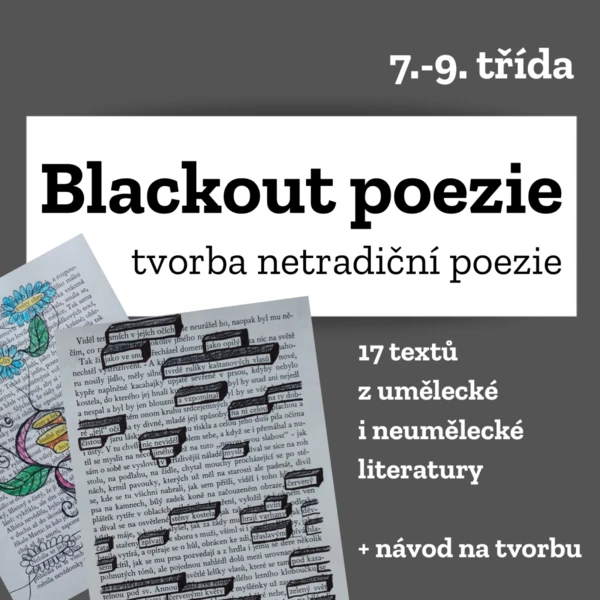 Blackout poezie - vytvořte netradiční báseň 1
