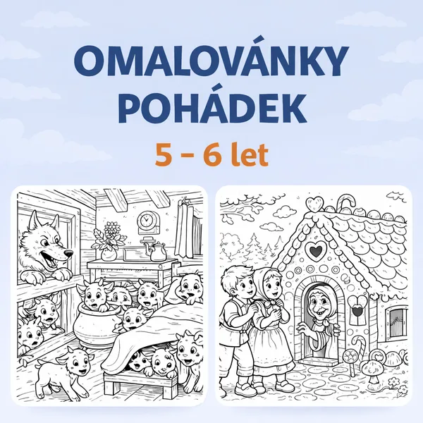 Omalovánky pohádek 1