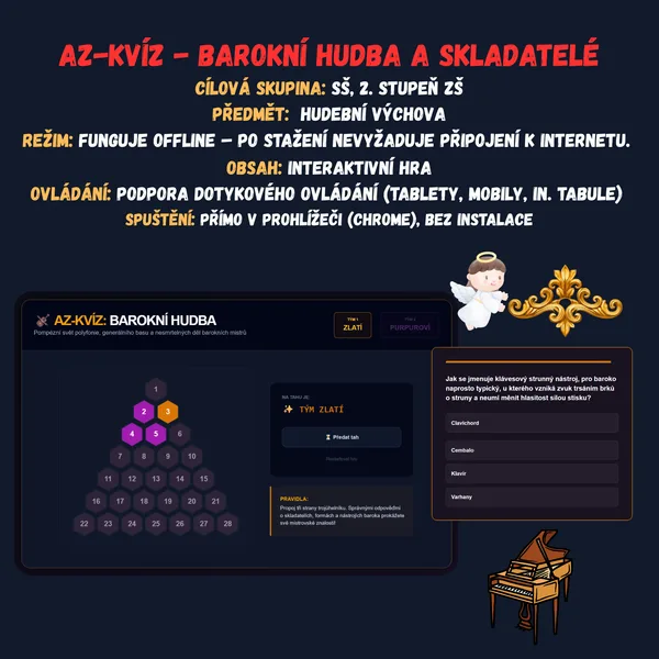 AZ-kvíz - Barokní hudba a skladatelé 1