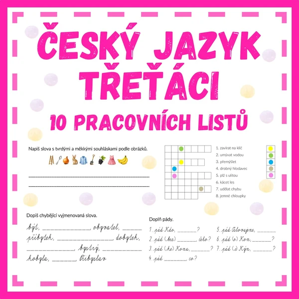 Český jazyk, třeťáci, opakování 1