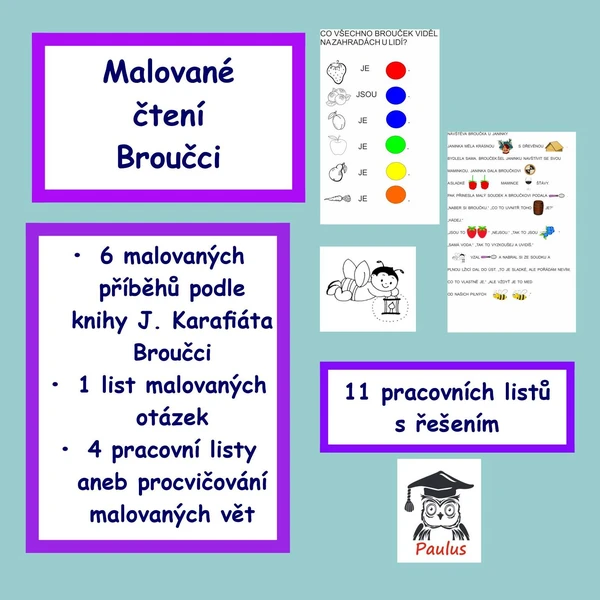 Broučci aneb malované čtení 1
