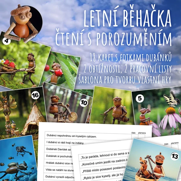 Letní běhačka s porozuměním textu 1