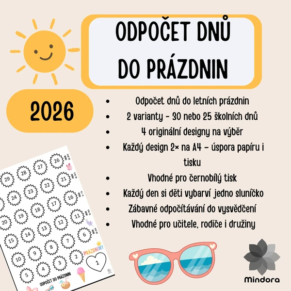 Odpočet dnů do letních prázdnin 2026 1