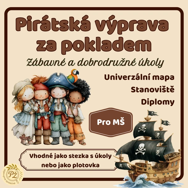 Pirátská stezka za pokladem (plotovka, výprava, dobrodružství) 1