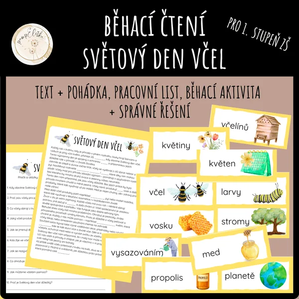 Běhací čtení - Světový den včel 1