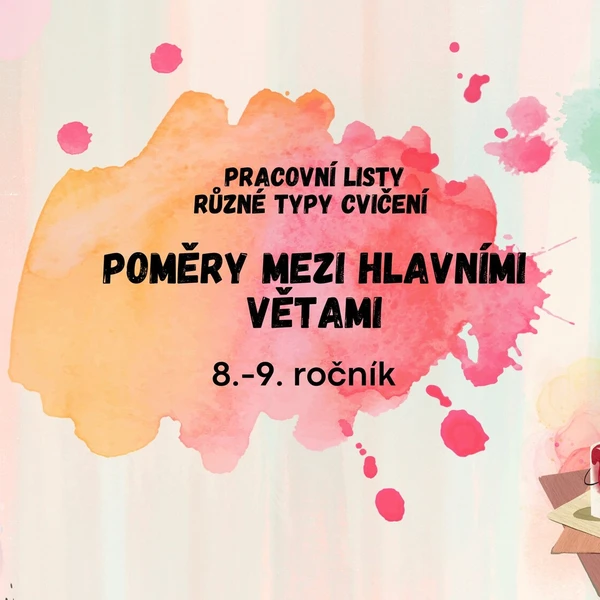 Poměry mezi hlavními větami 1