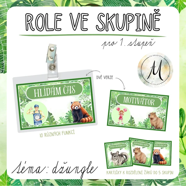 Role ve skupině 1